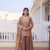 Fendi Crush Top-Sharara-Dupatta Set – Wedding Sangeet Wear