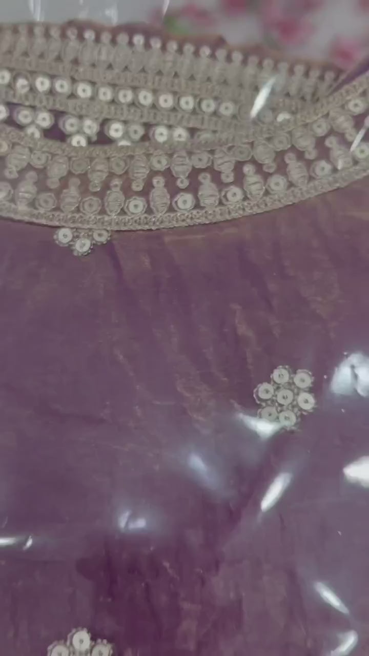 Dusty Pink Embroidered Kurta Set with Dupatta – Festive Wedding Wear