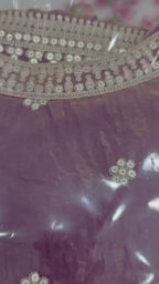 Dusty Pink Embroidered Kurta Set with Dupatta – Festive Wedding Wear