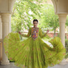 Navratri Bandhani Kutchi Gown – Festive Garba Wear